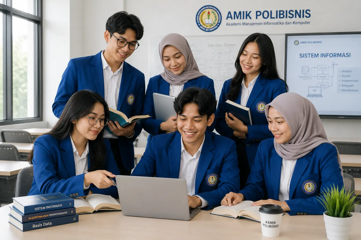 Bupati Batu Bara Hadiri Wisuda Diploma Angkatan Ke- I AMIK  Polibisnis Perdagangan